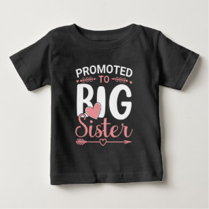 Camiseta Promovida a Irmã Mais Velha Novamente Revelação de