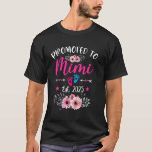 Camiseta Promovida a Mimi Est. 2025 Dia das Mães Floral Div