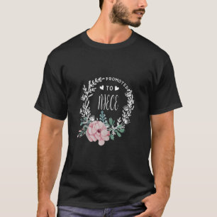 Camiseta Promovida à NEVE Flor Dia da Mãe Correspondente