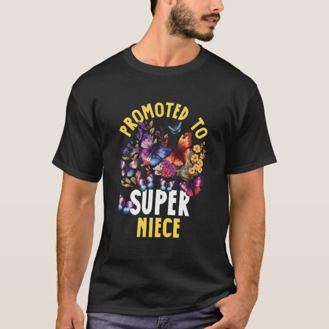 Camiseta Promovida a Sobrinha Super (Frente)