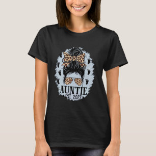 Camiseta Promovida à tia no leste de 2027 em breve para ser