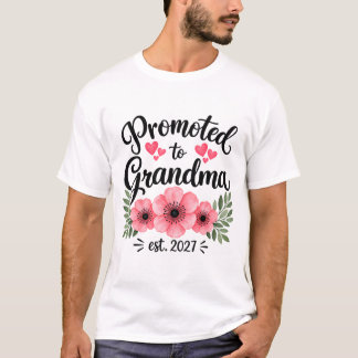 Camiseta Promovida a Vovó 2027, Nova Vovó