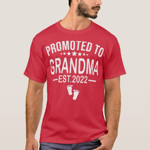 Camiseta Promovida À Vovó Pela Primeira Vez, A Nova Mãe Par