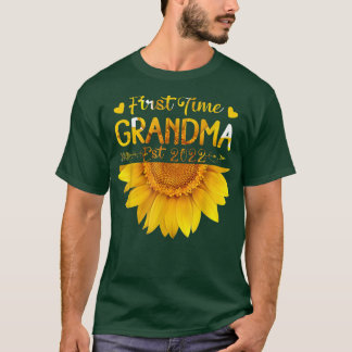 Camiseta Promovida Para A Avó Est 2022 Primeira Vez Avó Su
