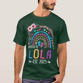 Camiseta Promovida Para As Mães Leopardo Rainbow No Leste D