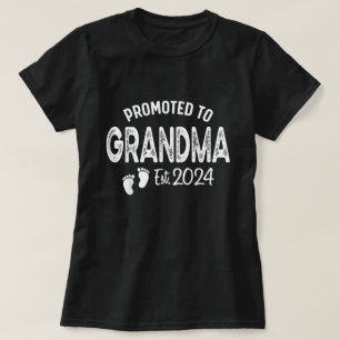 Camiseta Promovida para Avó 2024, Em Breve Avó