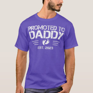 Camiseta Promovida para Pai Est 2023 Revenda de Gravidez Re