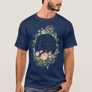 Camiseta Promovidas a Oma no Leste de 2022 Mulheres Flores