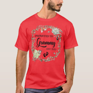 Camiseta Promovidas para o Grammy Est 2022 Mulheres Floral