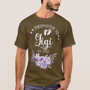 Camiseta Promovidas Pela Primeira Vez A Gigi Est 2022 Mulhe