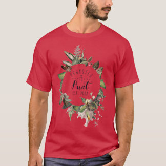 Camiseta Promovidas pela Tia do Leste de 2022 Mulheres Flor