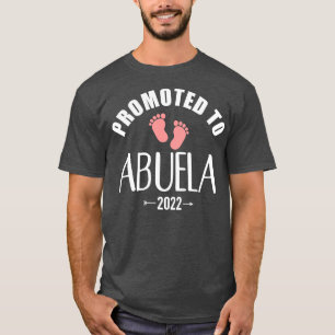 Camiseta Promovido a abuela 2022