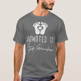 Camiseta Promovido à avó 2022 em breve A ser grávida