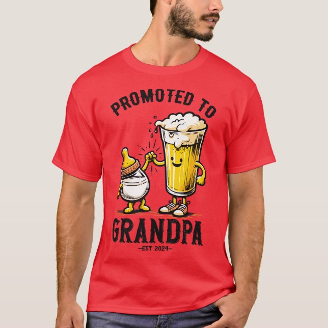 Camiseta Promovido a Avô Est 2024 (Frente)