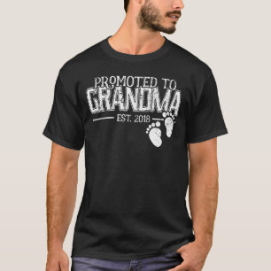 Camiseta Promovido à Avó Grávida Oferta de Anúncio