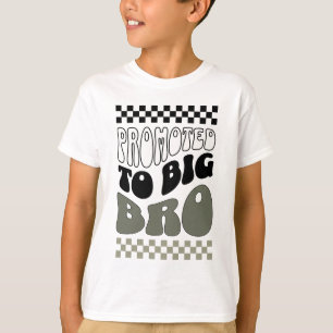 Camiseta Promovido a Big Brother Toddler Baby Boys T-