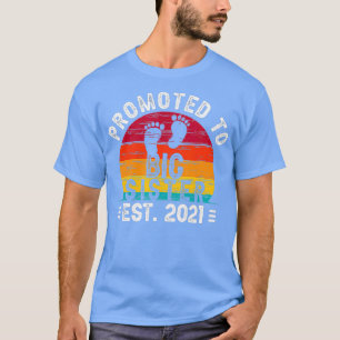 Camiseta Promovido à Big Sister 2021 em breve para ser a Bi