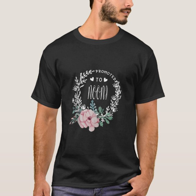 Camiseta Promovido a Fama de Correspondência do Dia da Mãe  (Frente)