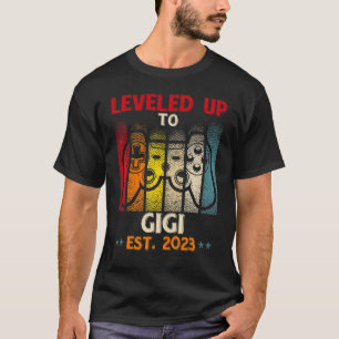 Camiseta Promovido A Gigi 2023 Levado Até À Gravidez 2023