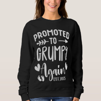 Camiseta Promovido A GRUMPY Novamente O Bebê Da Família Cut