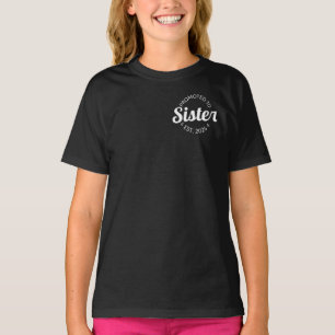 Camiseta Promovido À Irmã Est. 2026 I