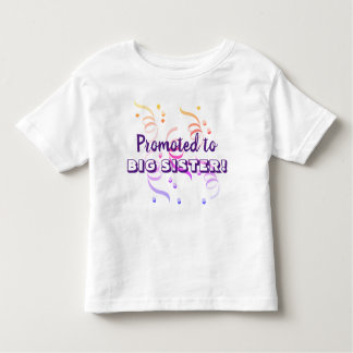 Camiseta Promovido a irmã mais velha