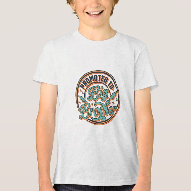 Camiseta promovido a irmão mais velho  (Frente)