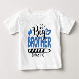 Camiseta Promovido a Irmão Mais Velho Carregando Irmão Mais