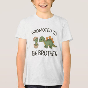 Camiseta promovido a irmão mais velho, engraçado