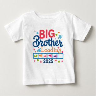 Camiseta Promovido a Irmão Mais Velho - Meninos Dinossauro 