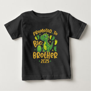 Camiseta Promovido a Irmão Mais Velho Toddler - Meninos Din