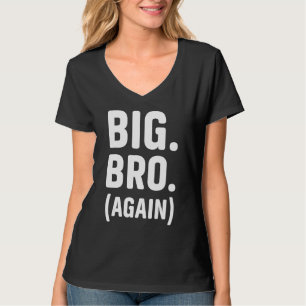 Camiseta Promovido a Irmão Presentes de Irmão Fofo Engraçad