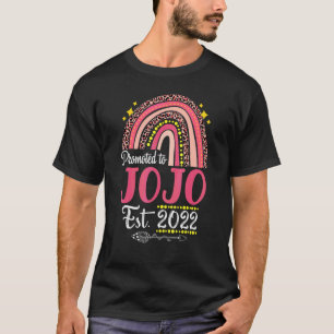 Camiseta Promovido A Jojo Est 2022 Dia de as mães Rai Arco-