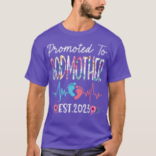 Camiseta Promovido a madrinha de Natal de 2023 F
