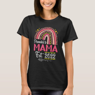 Camiseta Promovido A Mama Est 2022 Dia de as mães Rai
