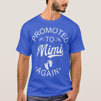 Camiseta Promovido A Mimi Novamente Anúncio De Gravidez Par
