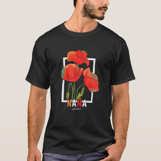 Camiseta Promovido A Nana Est 2023 Em Breve A Nana Retro Fl