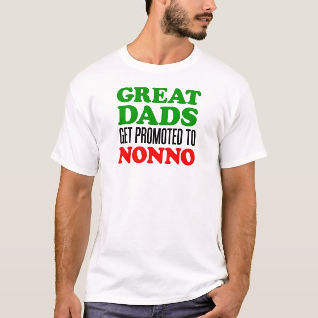 Camiseta Promovido a Nonno (Frente)
