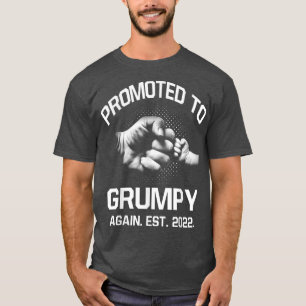 Camiseta Promovido a Novamente Grumpy no EST 2022 Pai Natal