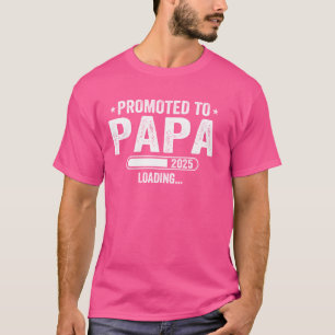 Camiseta Promovido A Papa Pais No Leste De 2025 Em Breve