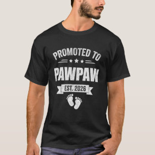 Camiseta Promovido a Papai Est 2026 Dia dos Pais Primeira V