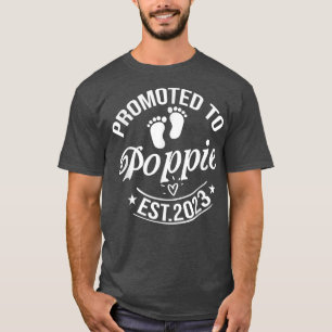 Camiseta Promovido À Pop De Anúncio De Gravidez 2023 Da Pop