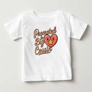 Camiseta promovido a primo mais velho