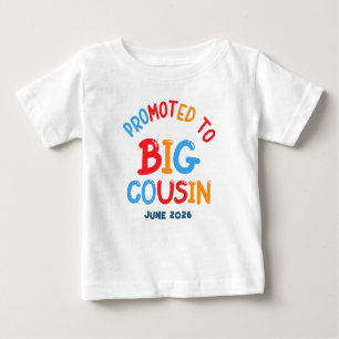 Camiseta Promovido à promoção de irmãos Big Cousin