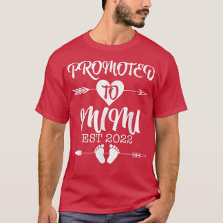 Camiseta Promovido A Receita De Gravidez Mimi EST 2022