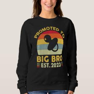 Camiseta Promovido À Retro Vintage Big Bro 2023 Em Breve
