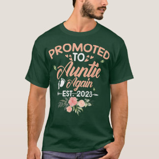 Camiseta Promovido A Tia Novamente