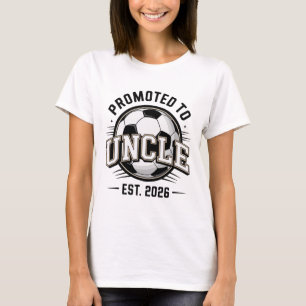 Camiseta Promovido a Tio Est 2026 Futebol Por Anúncio 