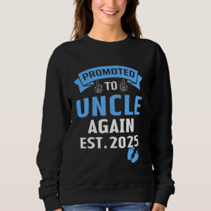 Camiseta Promovido a Tio Novamente 2025 Em Breve Tio Novame