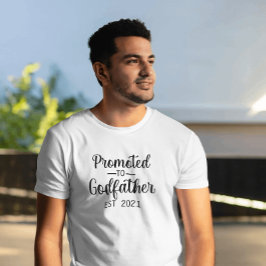 Camiseta Promovido ao Ano Personalizado da Tipografia do Pa